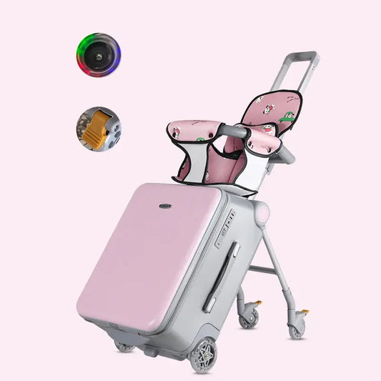 Valise Cabine Enfant Avec Siège Intégré 20”